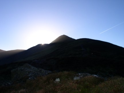 Approaching Ullock Pike along The Edge