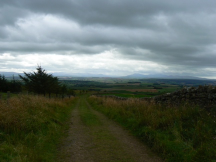 The bridleway between Selah Bridge and Five Lane Ends