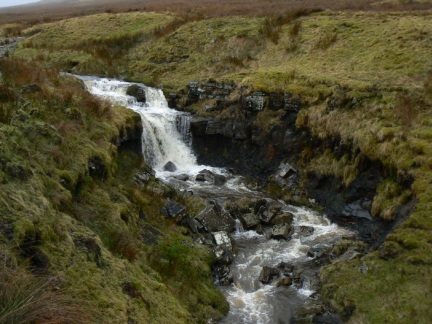 A waterfall on Crook Beck