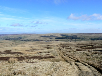 Looking back down Carriers' Way to East Allen Dale