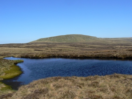 Mickle Fell from one of the small tarns near Force Beck