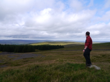 Looking towards Alston Moor from the top of Flinty Fell