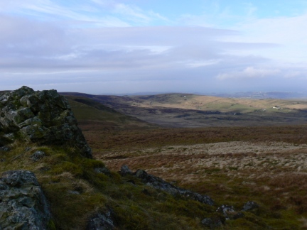 Looking north west towards Whinny Fell